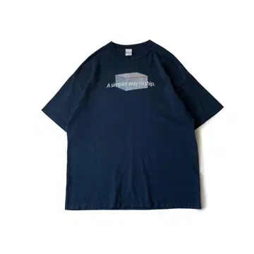 90s Murina USA제 USPS 양면 티셔츠 기업 이메일 박스