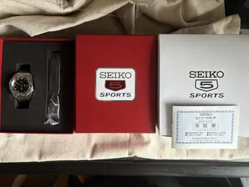 세이코 5 스포츠 복각 한정판 모델 SBSA271 혼고 모델 새상품