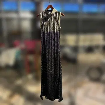 MISSONI 슬리브리스 롱 원피스 M