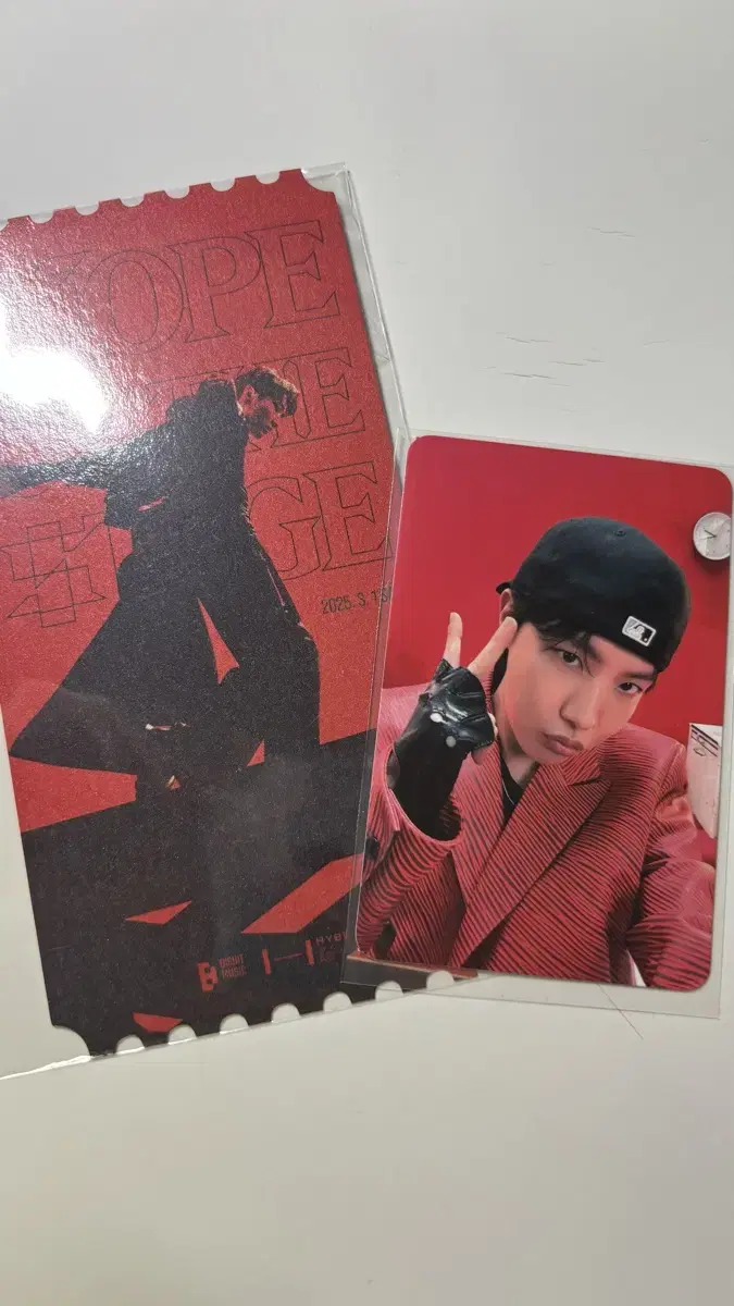 BTS 방탄 제이홉 호석 투어 홉온스 서울 중콘 아미존 포카 티켓