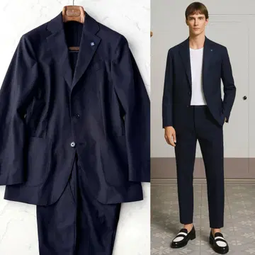 LARDINI 라르디니 셋업 수트 네이비 44 S~M 정도