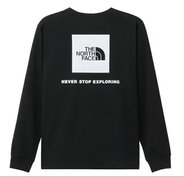THE NORTH FACE 긴팔 티셔츠 블랙