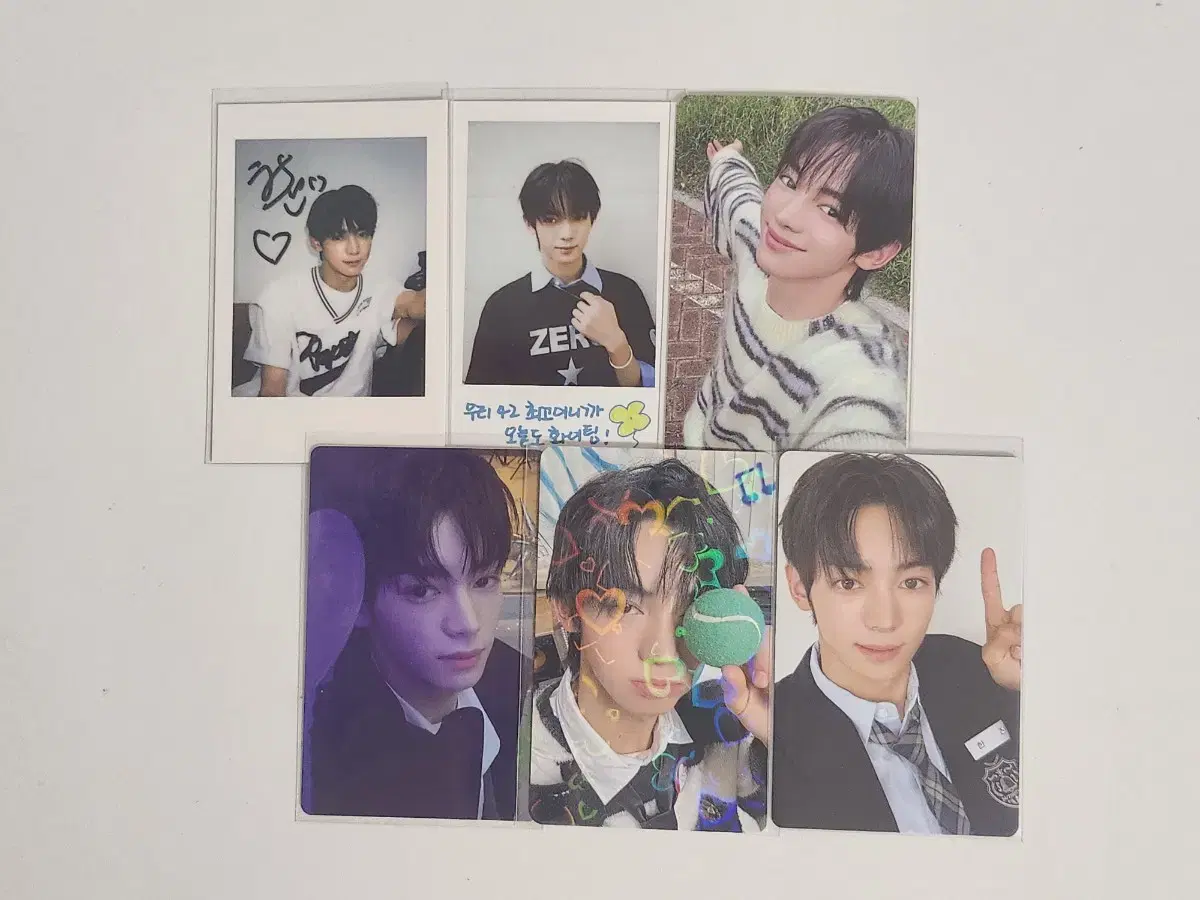 Tws Han Jin poca photocard bulk wts Shin U Dohun Youngjae Jihoon Kyungmin