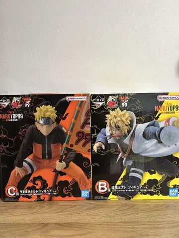 NARUTO NARUTOP99 B상 C상 피규어 2개 세트