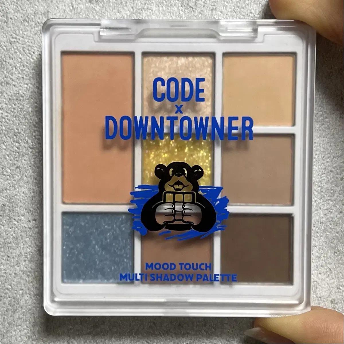 code glocolor Mood Touch Multi Shadow Palette #Code In Downtowner