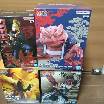 NARUTO 프라이스 피규어 4개