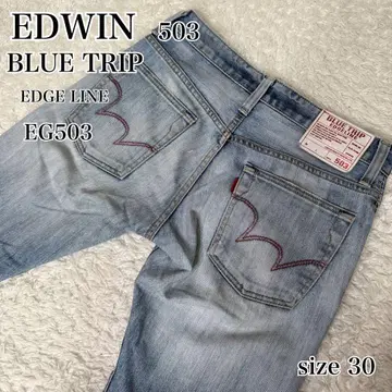 EDWIN EG503 BLUE TRIP EDGE LINE 데님 W30