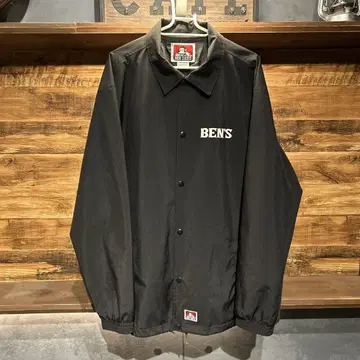 BEN DAVIS 블랙 나일론 자켓 남성용 4L 사이즈