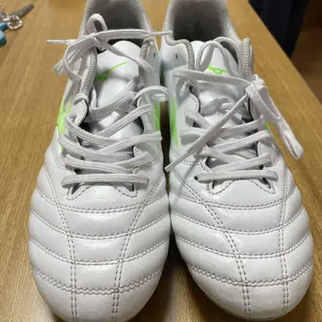 미즈노 축구 스파이크 화이트/그린 MONARCIDA NEO 26.5