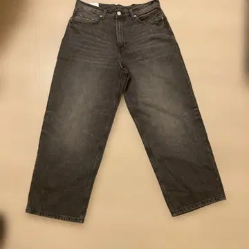 H&M BAGGY 데님 32/30 다크 그레이