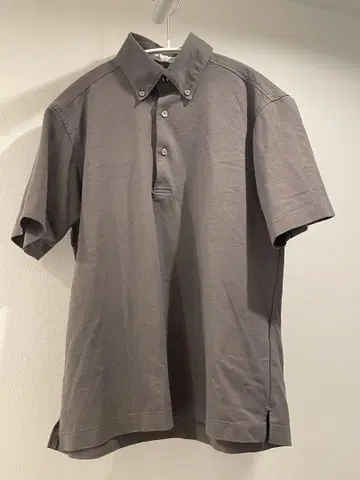 green label relaxing 피케 셔츠 그레이 S