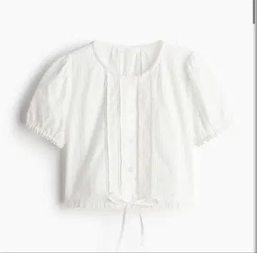 프렘티 코튼 블라우스 반팔 H&M