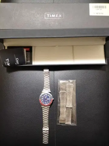 Q TIMEX 타이맥스 펩시 컬러 쿼츠