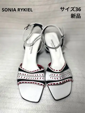 SONIA RYKIEL 스트랩 샌들 펌프스 사이즈 36 새상품