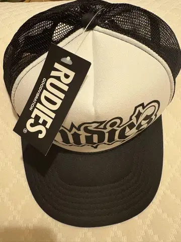 RUDIES 블랙 트래커 캡 루디스 메쉬 CAP
