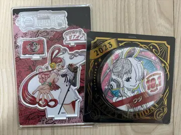 ONEPIECE 우타 생일 디오라마 피규어 캔뱃지