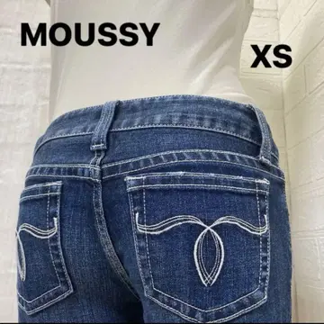 인기 힙업 슬림 레그 마우지 화이트 자수 스트레치 스키니 XS