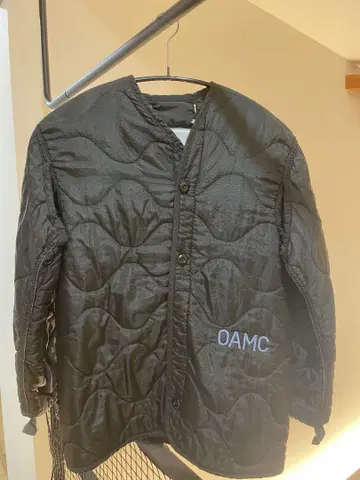 OAMC 퀼팅 자켓 S 사이즈 블랙