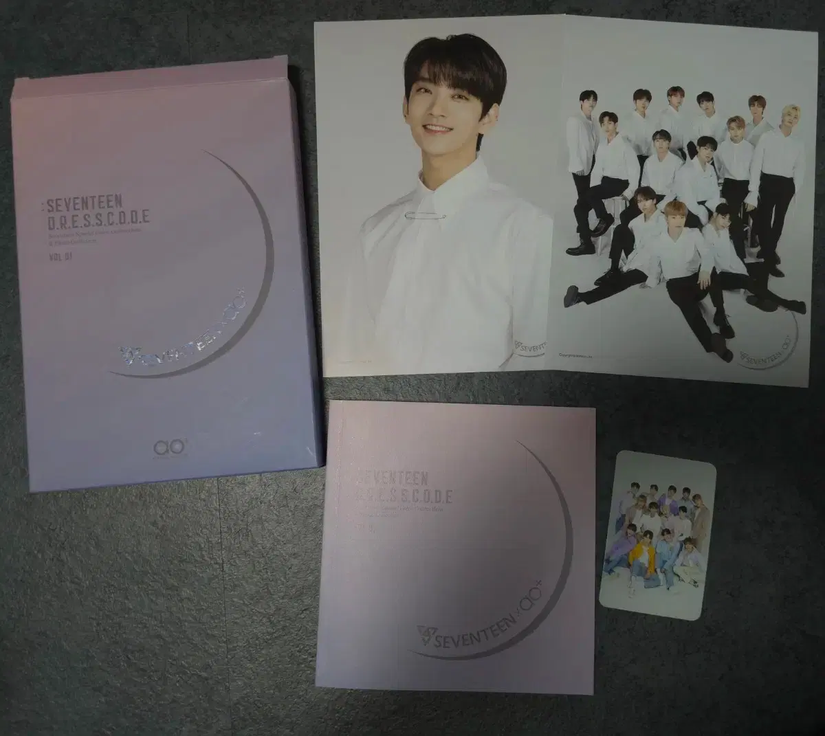 Seventeen Davichi Poster, Poca, Photobook Goods 4 Set