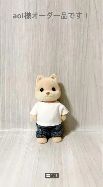 aoi 님 오더 제품 실바니안 패밀리 의류