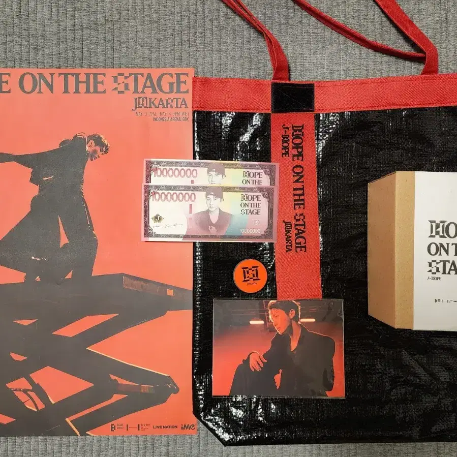 J-HOPE FINAL VIP特典、蝶、ホビマネー　セット HOPE ON THE STAGE 限定 トレカ VIP セット ホビマネー付き