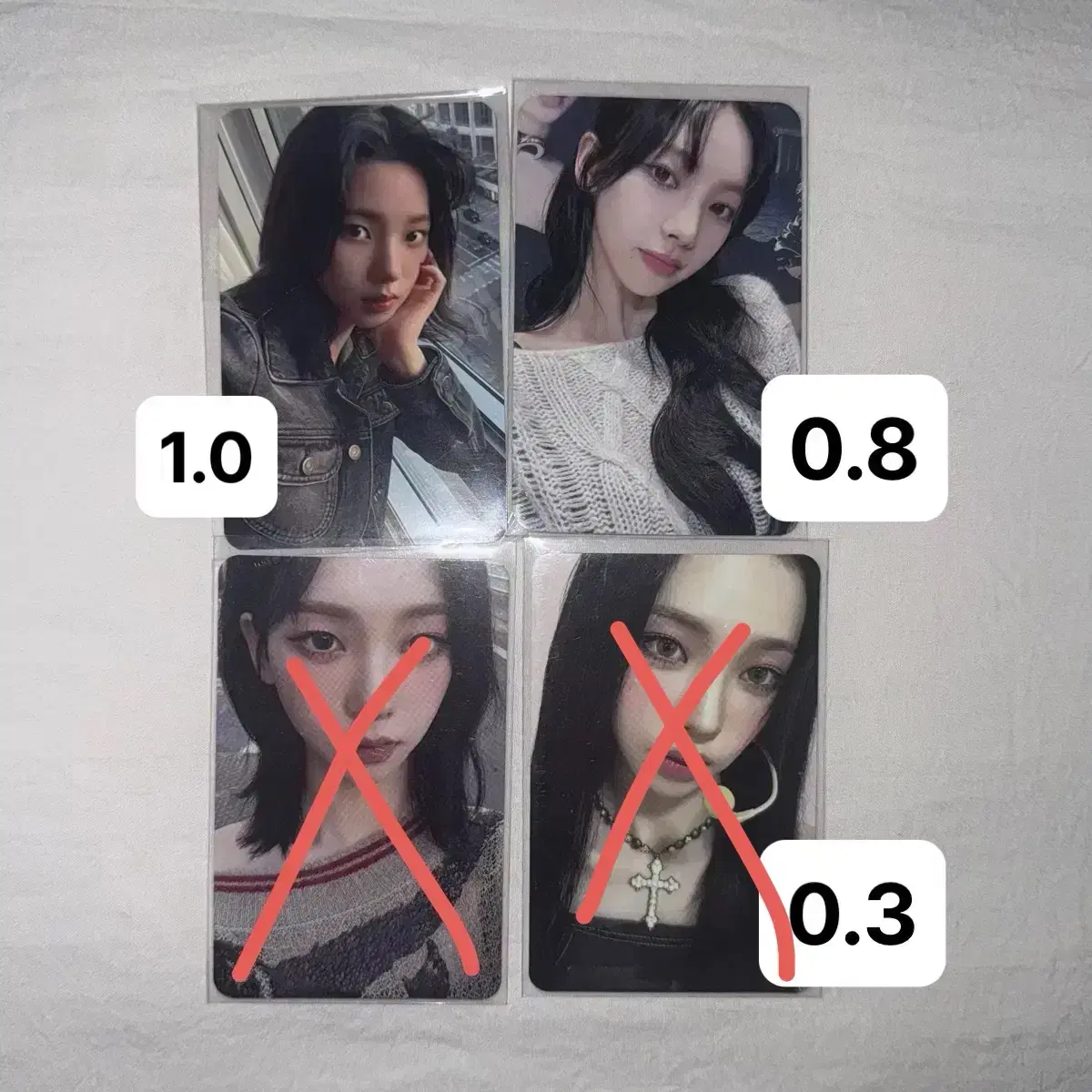4/6Pcs/Set KPOP Winter Karina HOT MESS Japan Single