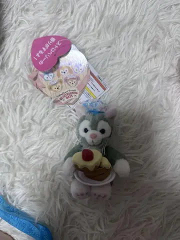 디즈니 씨 젤라토니 스트로베리 향 봉제 인형 키링