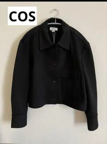 COS 코스 숏 기장 트윌 자켓