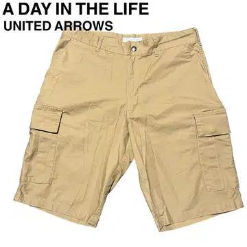 A DAY IN THE LIFE UNITED ARROWS 카고 숏 팬츠