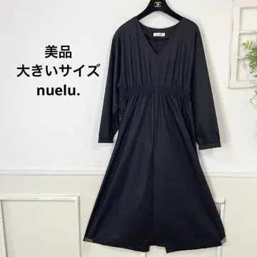 C 새상품급 빅 사이즈 nuelu. 블랙 원피스