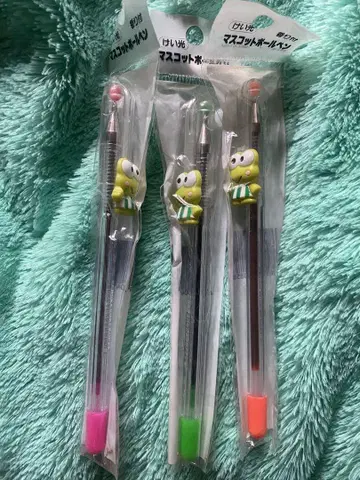 케로케로케로피 마스코트 볼펜