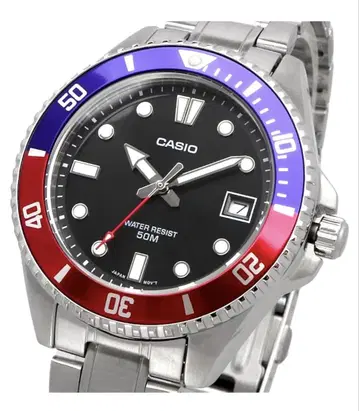 CASIO 다이버 워치 쿼츠 50m 방수 36mm 보이즈