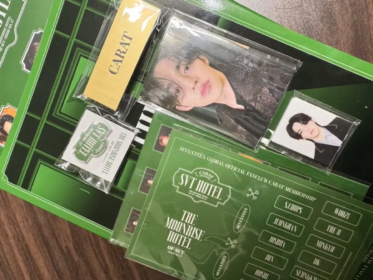 세븐틴 호텔 멤버십 키트V4 양도 판매