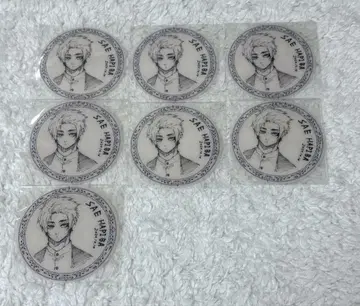 블루 록 원화전 이토시 사에 클리어 시트 벌스데이 7매