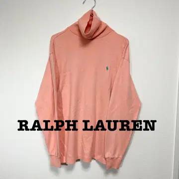 Ralph Lauren 핑크 터틀넥 티셔츠