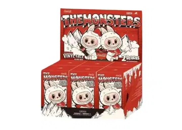팝마트 THE MONSTERS (러브) 코카콜라 봉제 인형