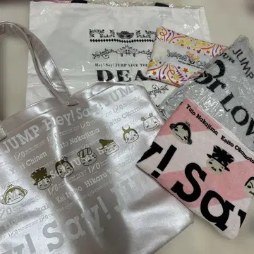 Hey! Say! JUMP 토트백, 페이스 타월
