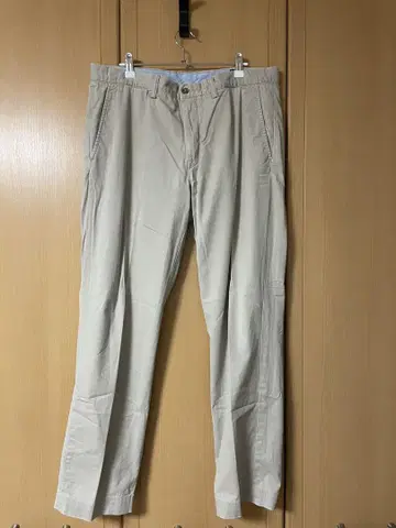 Ralph Lauren 베이지 치노 팬츠 구제 의류
