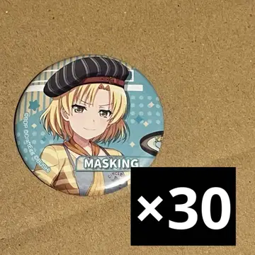 뱅드림 RAS 마스킹 카페 캔뱃지