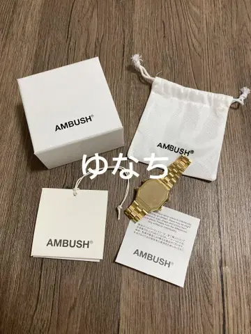 Ambush 시계형 팔찌