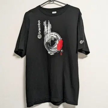 Brembo 티셔츠 블랙 L 사이즈