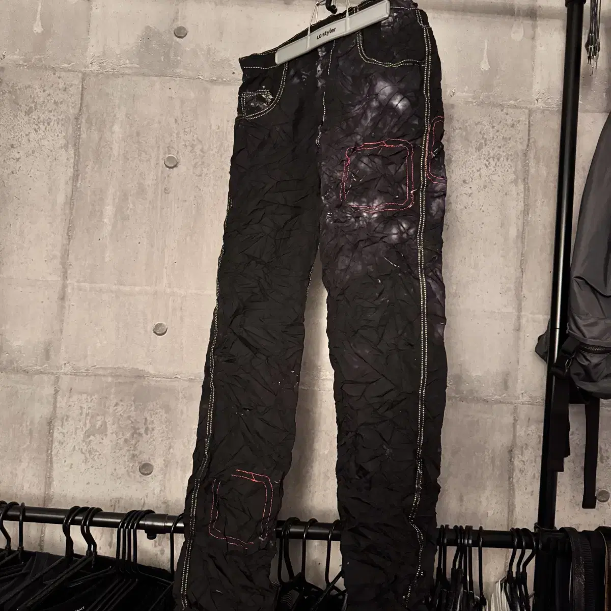 Kanghyuk Airbag Wrinkled Pants