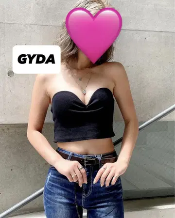 GYDA 리브 베어 뷔스티에