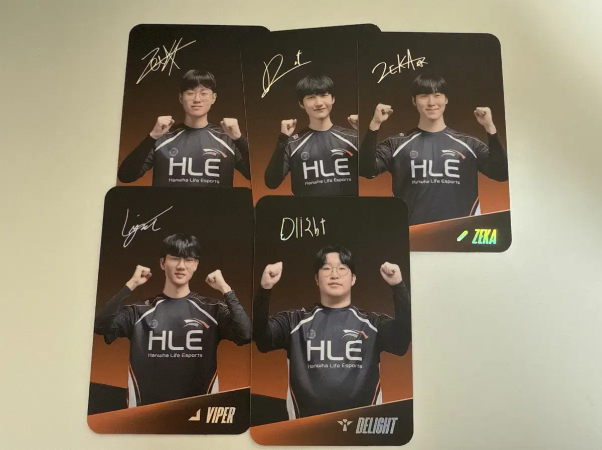 LCK 한화생명 HLE msi zone 포카 판매