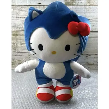 헬로키티 소닉 슈퍼 점보 봉제 인형