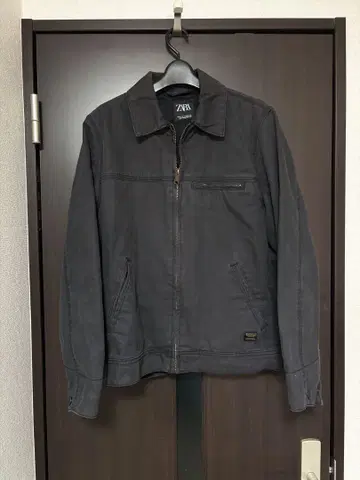 자라/데님 자켓/M/그레이