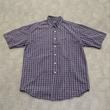90s Ralph Lauren BLAKE M 반팔 셔츠 체크 셔츠