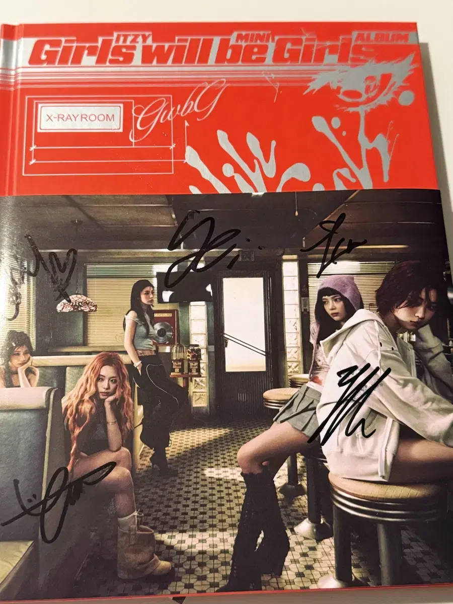 Itzy Autographed Album