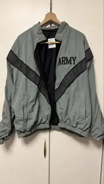 IPFU 자켓 90s ARMY 로고 나일론 자켓