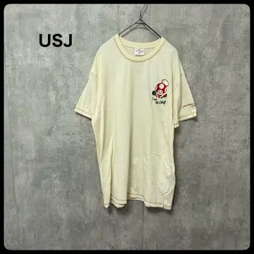 USJ 유니버셜 상의 반팔 티셔츠 원포인트 키노피오
